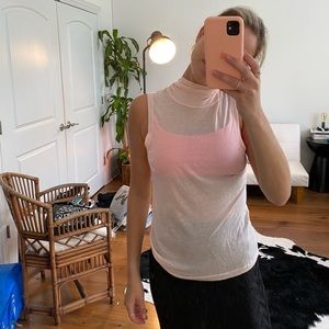 Rag and bone sleeveless turtle neck